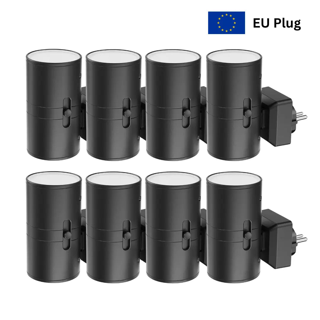 Luvia De dimbare nachtlamp voor elk stopcontact