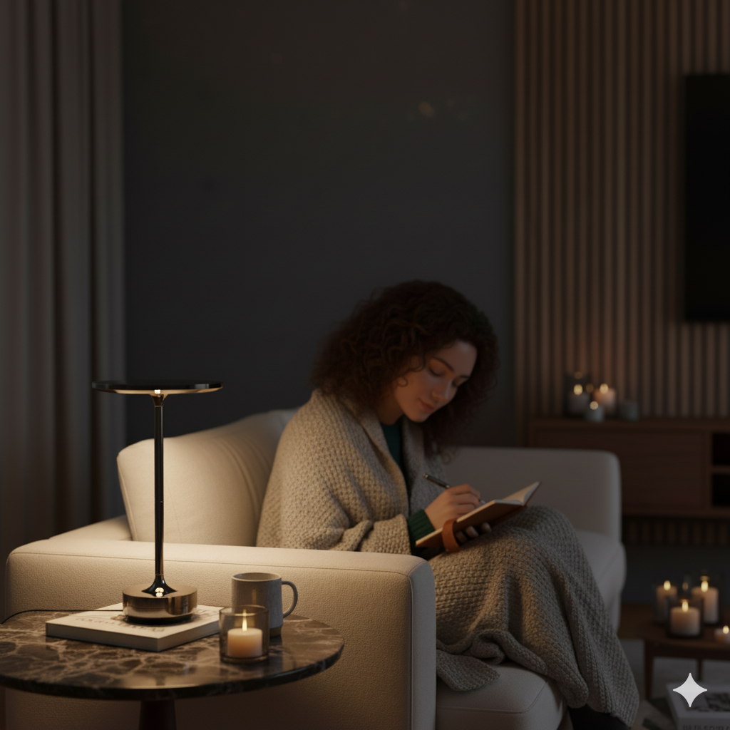 Een vleugje luxe in elk hoekje – de verfijnde Liora tafellamp