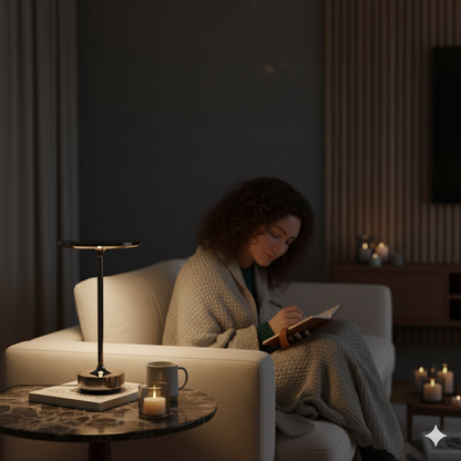 Een vleugje luxe in elk hoekje – de verfijnde Liora tafellamp